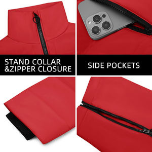 Combinaison de ski unisexe personnalisée de haute qualité, imperméable, coupe-vent, respirante, grande taille, avec fermeture éclair - Product Image 3