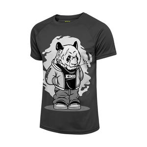 Custom <b>Mens</b> Streetwear T-<b>Shirt</b> | OEM Cotton Graphic Tee with Durable <b>Silk</b> Screen Print - Product Image 3