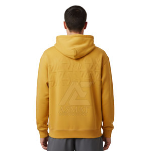 เสื้อฮู้ดดี้ผู้ชายผ้าฝ้ายน้ำหนักเบา ผลิตจากโรงงาน รับผลิตเสื้อฮู้ดดี้แบบนูนลายตามสั่ง - Product Image 6