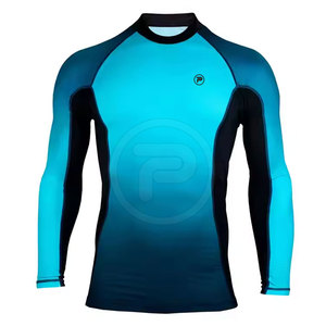 Rashguard de MMA para Hombre de Alta Calidad, Colores Personalizables, Mangas Largas, Tejido Transpirable de Spandex/Poliéster, Nueva Llegada - Product Image 1
