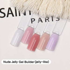 Nouveau Hipsterrgel Vente en gros Nail <span class=keywords><strong>Creme</strong></span> Hema Free Builder Nail Gel KIT 24 couleurs Gel dur Gelée Couleur Extension Nail Gel - Product Image 4