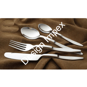 Ensemble de couverts en acier inoxydable au design classique, 100% écologique, vente en gros, argenterie pour décorations de dîner - Product Image 5