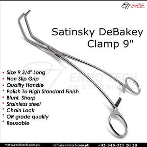 Fórceps para lengua de 17 cm, órgano médico quirúrgico, fórceps de agarre, depresor de lengua, instrumentos quirúrgicos - Product Image 4