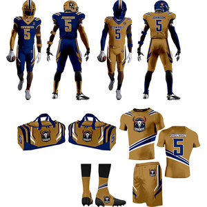 Ropa Deportiva Transpirable para Exteriores, Uniforme de Fútbol Americano, Venta Directa de Fábrica, Uniforme de Fútbol Americano - Product Image 1