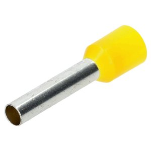 Cembre PKD618 viroles isolées 6.0mm ² jaune 18mm de long / 100 pièces - Product Image 1