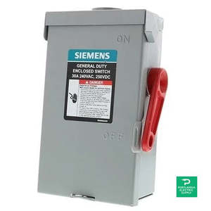 Desconectador de Baja Tensión Siemens 60A de 2 Polos GF222NRA - Product Image 3