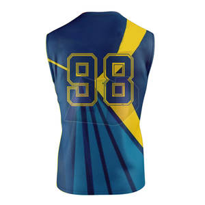 Uniforme de Compresión 7v7 Personalizado al Por Mayor, Hecho de Tela de Poliéster Transpirable, Tecnología de Secado Rápido, Ligero y Duradero - Product Image 4