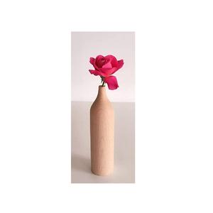 Florero de madera de mango natural para mesa y dormitorio, macetas redondas de madera de tamaño personalizado, precio asequible - Product Image 5