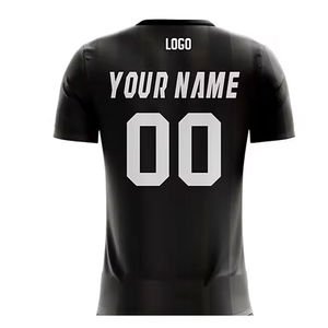 Camisetas de Fútbol Sublimadas Personalizadas, Ligeras, Unisex, de Manga Corta, Secado Rápido, Transpirables, al por Mayor, Nueva Llegada - Product Image 2