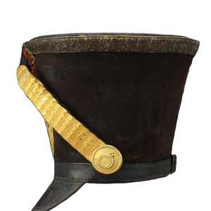Napoleónico Británico Shako Sombreros con Plume shako Hat Cap - Product Image 2