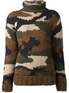 2022 Custom Brand Breathable Knitted Winter Camo Design Sweater for Men - Product Image 2