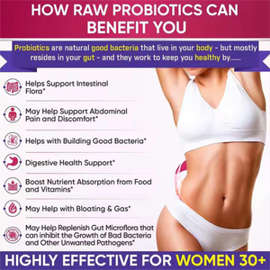 Cápsulas probióticas crudas para mujer de alta resistencia 100 mil millones de CFU que apoyan el equilibrio intestinal, el cuidado digestivo y la vitalidad diaria - Product Image 2