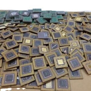 Venta al por mayor recortado de oro Ram Finger Scrap para recuperación de oro/CPU barato Gold Fingers Cerámica CPU Scrap - Product Image 5