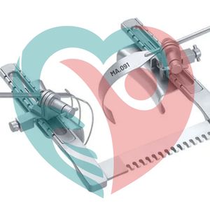 Retractor de esternón Maqnsco material inoxidable quirúrgico alemán LISTO POR MAQNSCO instrumentos de cardio - Product Image 4