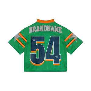 Fabricante personalizado streetwear nuevo estilo diseño práctica malla boxy fit uniforme de fútbol americano Jersey de fútbol americano - Product Image 2