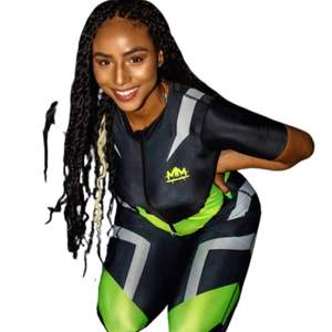 Mono Deportivo para Mujer, de Una Pieza, Elástico, Ajustado, Ropa Deportiva Activa, para Entrenamiento - Product Image 2