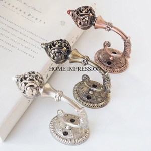 Attractive Look Rustic Vintage Art Inspired Designer Heavy Duty Metal Brass Antique Finished Hooks and <b>Hangers</b> Supply From India - Product Image 3