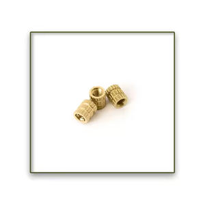 ตัวแทรกแบบหมุนทองเหลืองตัวแทรกขนาดปรับแต่งได้ - Product Image 3