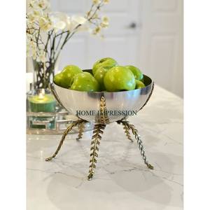 Premium Quality Eco-Friendly Aluminium Disposable Serving Bowls 2 1 Handcrafted Tabletop <b>Dinnerware</b> for Party Wedding Chocolate - Product Image 6