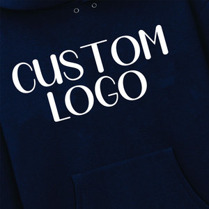 OEM Logo personnalisé unisexe broderie coton polyester imprimé hommes pull uni pull polaire sweat à capuche - Product Image 6