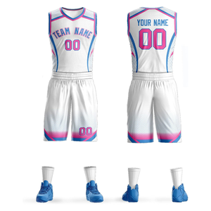 Camiseta de baloncesto juvenil personalizada para hombre, pantalones cortos, conjunto de ropa deportiva reversible de talla XS, nombre personalizado, transpirable, sublimación impresa - Product Image 3