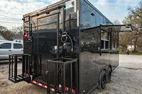 Camion de restauration entièrement équipé en aluminium et fibre de verre, chariot à hot-dogs, remorque alimentaire personnalisée, garantie de 2 ans, résistant à la rouille