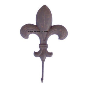 Crochets muraux décoratifs vintage en métal noir, style rustique, pour oiseaux en vol, pour usage domestique - Product Image 5