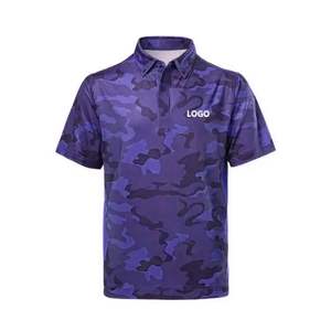 OEM poliéster Spandex camisetas OEM de alta calidad camiseta personalizada impresa diseño Golf Polo camisas de los hombres 2025 - Product Image 3