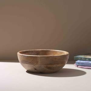 Bol à salade écologique de haute qualité au prix de gros, design unique, bois d'acacia naturel, ustensile de camping contemporain - Product Image 6