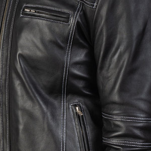 Hot Selling <b>Men</b> Clothing <b>Leather</b> <b>Jacket</b> Fashion Wear <b>Men</b> <b>Leather</b> <b>Jacket</b> Windproof <b>Leather</b> <b>Jacket</b> - Product Image 6