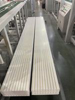 Panneaux rainurés en PVC Premium Sliver Line, résistants à l'humidité et au feu, antistatiques, pour la découpe de grilles murales et de plafonds décoratifs intérieurs