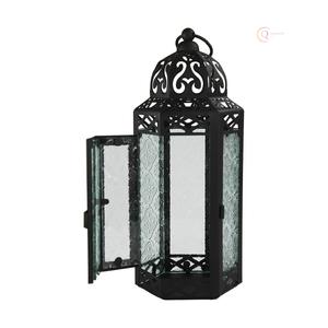 Decorative Metal Lantern Candle Holder with Classic Design | Perfect for Living Room & Balcony - Product Image 2