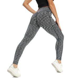 Pantalones Deportivos de Alta Calidad Hechos a Medida para Gimnasio, Entrenamiento, Leggings Deportivos Elásticos para Mujer - Product Image 4