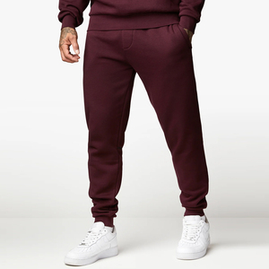 Pantalon de jogging en polaire pour hommes 100% coton Judge gris Pantalon de survêtement de haute qualité et confort quotidien OEM/ODM - Product Image 2