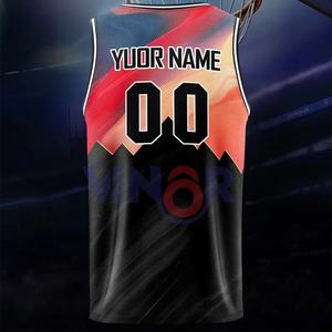 Maillots parfaits en polyester de basket-ball respirant de qualité supérieure pour le sport, idéaux pour les activités de plein air, l'entraînement et les fêtes. - Product Image 5