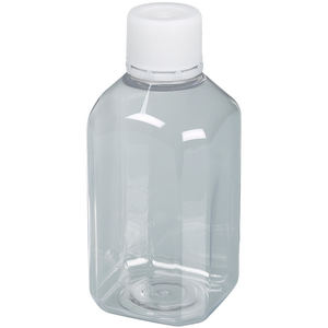 Botella de Laboratorio Rectangular de Plástico Estéril para Transferencia de Productos Químicos y Aceite, Origen Alemania, Burkle GmbH - Product Image 1