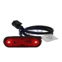 7204-Aspock POSIPOINT II LED-Led rouge-Connexion P & R-Câble de 0,5 m-Pièces et accessoires pour remorque-MSP Export