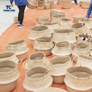 ตะกร้าหวายสานรูปบ้านแขวนผนังสำหรับเก็บของเล่นเด็กในห้องเด็กหรือสถานรับเลี้ยงเด็ก - Product Image 6