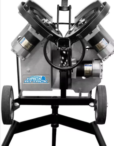 Máquina de lanzamiento de béisbol Attack JR Wheel 100% nueva y de calidad, modelo 2024, batería de litio, color negro/gris oscuro, sellada de fábrica, 5 años de garantía. - Product Image 4