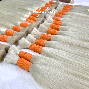 Venta al por mayor de cabello virgen humano vietnamita 100% alineado con cutícula de primera calidad a granel de doble estirado proveedor de fábrica Extensiones - Product Image 3