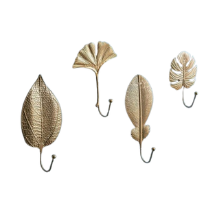 Manufacture directe crochet mural décoratif couleur noire conception personnalisée crochet mural décoration murale de la maison - Product Image 3