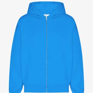 Vente en gros OEM Sweat à capuche pour hommes 100% coton français éponge luxe qualité manches longues imprimé surdimensionné sweats à capuche zippés pour hommes - Product Image 2