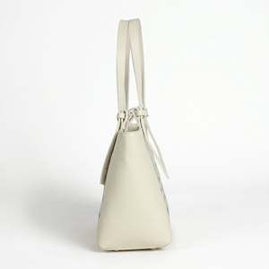 Bolso de Hombro Estructurado en Piel Genuina Dollaro - Hecho en Italia - Art. VIDOT7 - Product Image 3