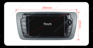 Sistema Android Más Reciente de Navifly, Pantalla de 1024*600, Reproductor de Video para Auto de 4 Núcleos para Seat <span class=keywords><strong>Ibiza</strong></span> 6j con GPS, <span class=keywords><strong>FM</strong></span>, Pantalla Dividida, BT - Product Image 4