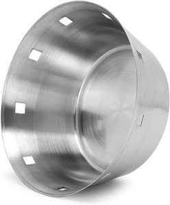 Cesta de almacenamiento de cesta de pan de acero inoxidable de alta calidad, contenedor para aperitivos vegetales, pan, frutas Roti, Chapati Naan - Product Image 5