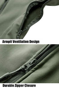 Chaqueta acolchada Softshell unisex de alta calidad al por mayor chaleco personalizado con capucha desmontable talla 5XL algodón talla grande - Product Image 5