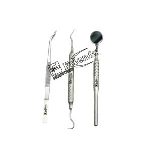 กรรไกรตัดขนสัตว์เลี้ยงสุนัขกรรไกรเล็มบางแบบตรงสแตนเลสอุปกรณ์สำหรับใช้ในการผ่าตัด - Product Image 5