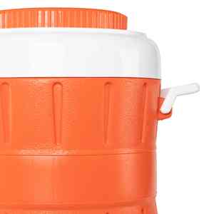 Rahber Modern Style 30 Ltr HDPE Cooler Box en azul y naranja Gran capacidad aislada para eventos al aire libre - Product Image 5