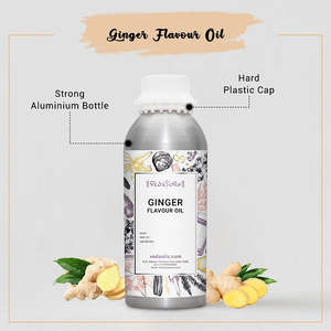 Huile aromatisée au gingembre pour sauce salade, vinaigrette infusée de qualité supérieure pour un goût amélioré - Product Image 3