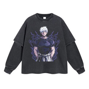 Camiseta de algodón 100% para hombre, corte regular, talla personalizable, con estampado, estilo holgado, ideal para el verano. - Product Image 3